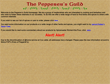 Tablet Screenshot of pepper.gallowglass.org